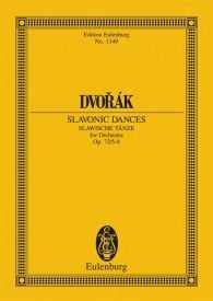 Dvorak: Slavonic Dances Opus 72/5-8 B 147 (Study Score) published by Eulenburg